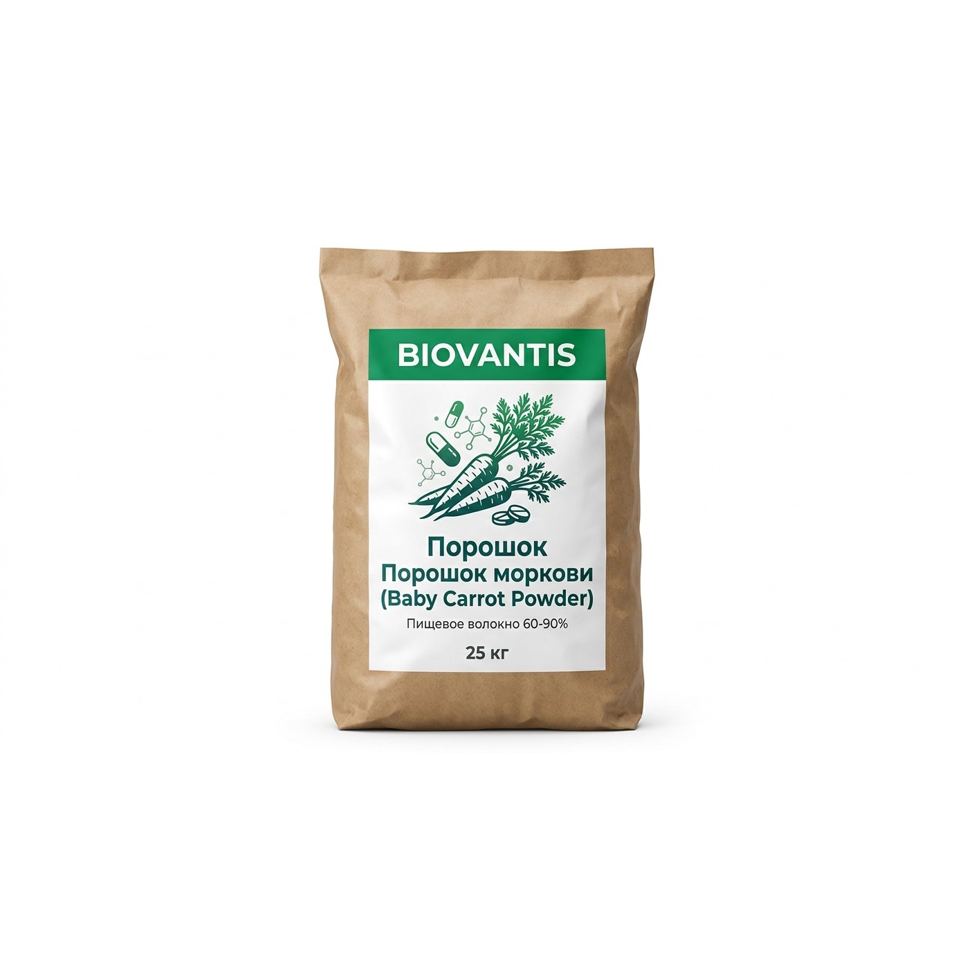 Порошок моркови (Baby Carrot Powder)
