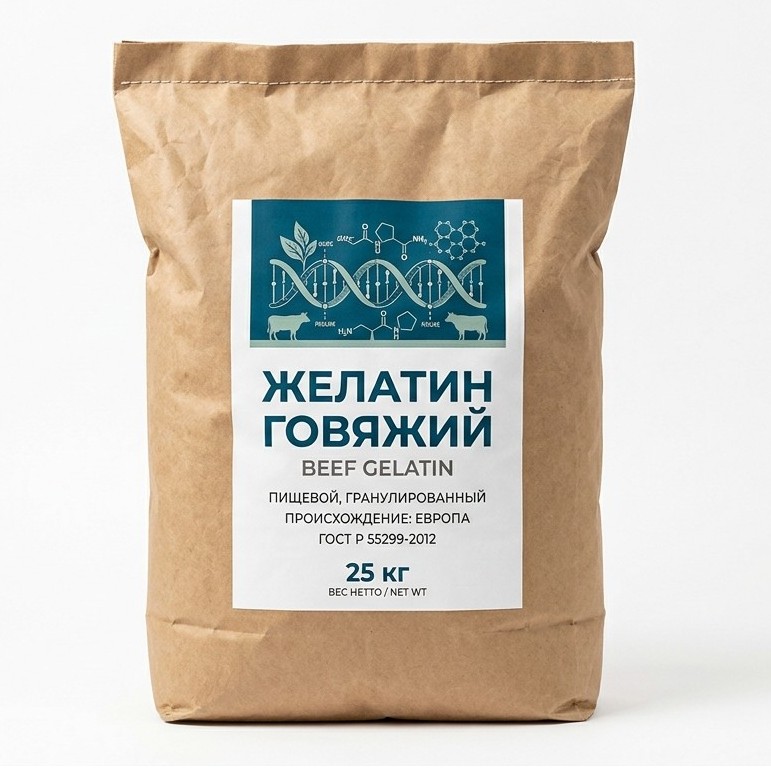 Желатин говяжий