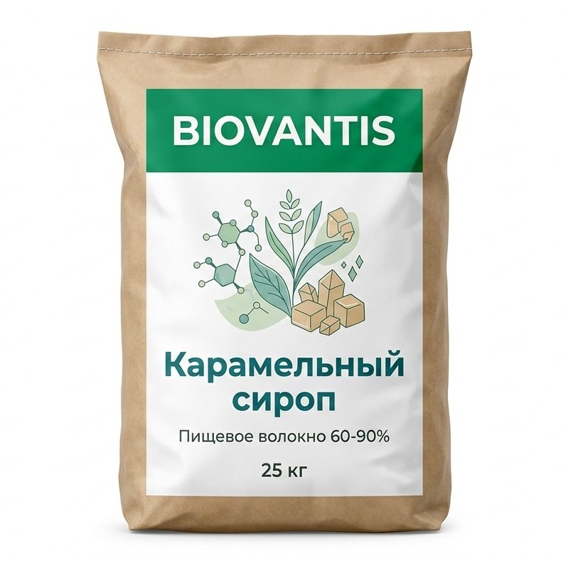 Карамельный сироп — упаковка
