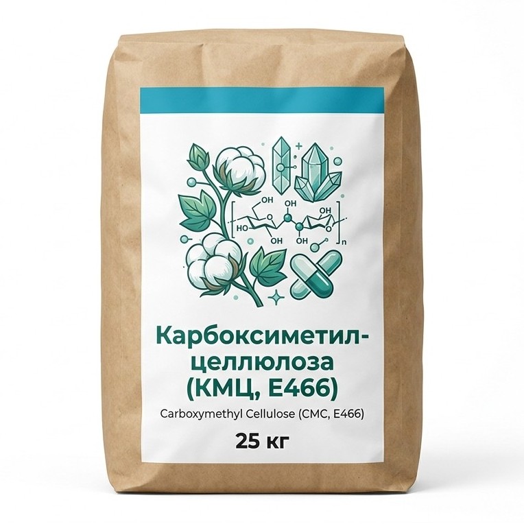 Карбоксиметилцеллюлоза (КМЦ, E466)