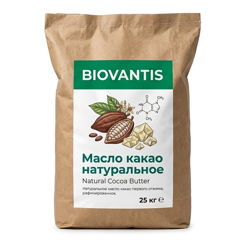 Масло какао натуральное