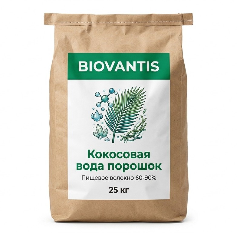 Кокосовая вода порошок — упаковка