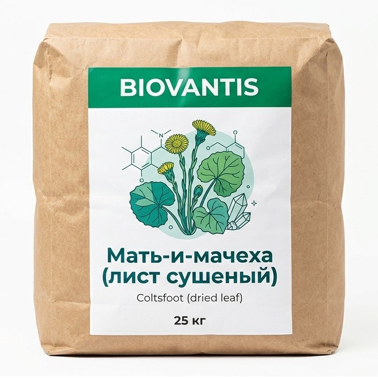 Мать-и-мачеха (лист сушеный) — упаковка