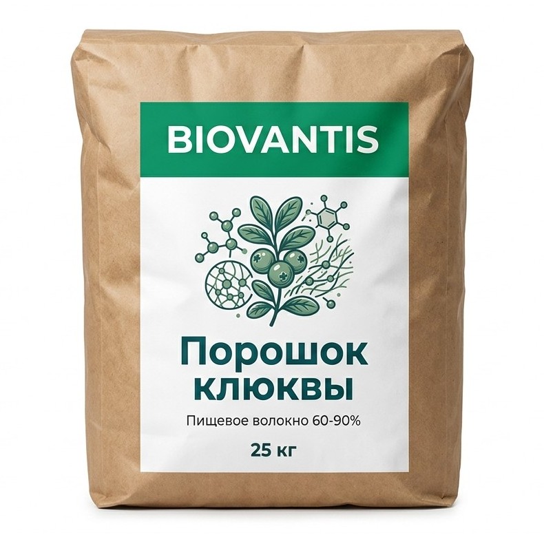 Порошок клюквы — упаковка