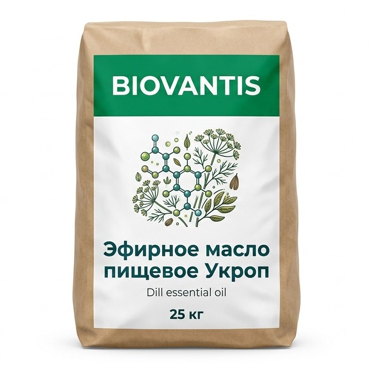 Эфирное масло пищевое Укроп — упаковка