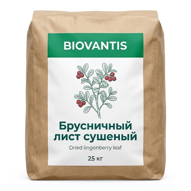 Брусничный лист сушеный — упаковка