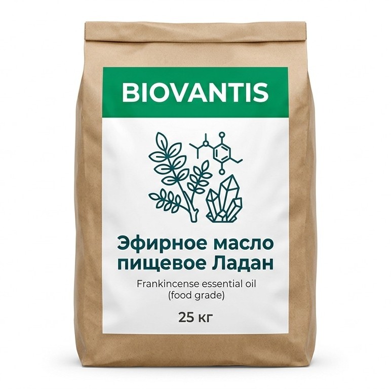Эфирное масло пищевое Ладан — упаковка