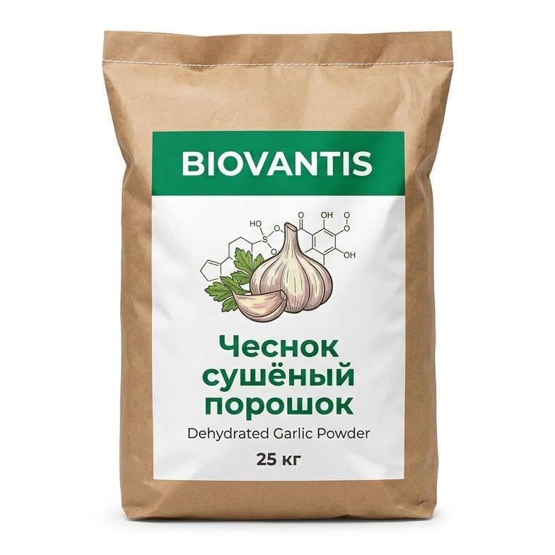 Чеснок сушёный порошок