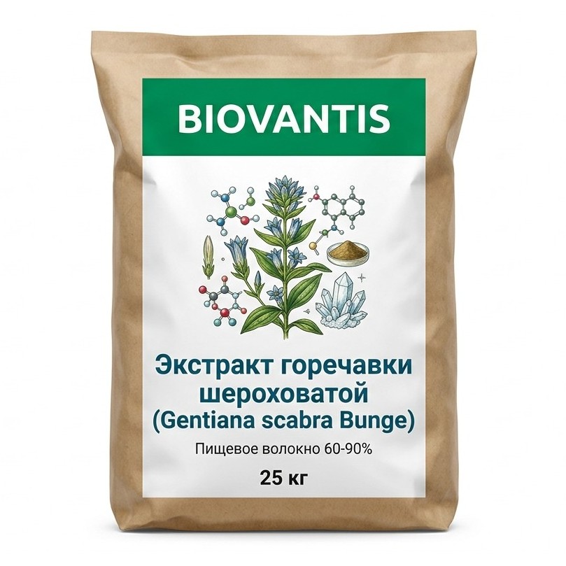 Экстракт горечавки шероховатой (Gentiana scabra Bunge) — упаковка