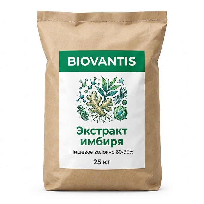 Экстракт имбиря — упаковка