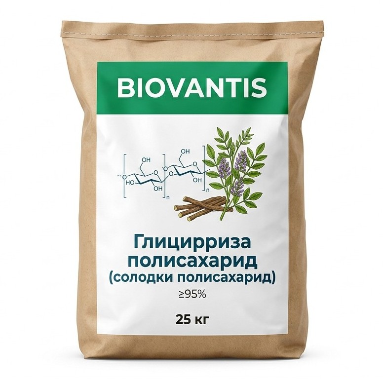 Глицирриза полисахарид (солодки полисахарид) — упаковка