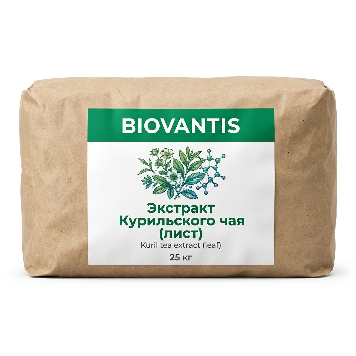 Экстракт Курильского чая (лист) — упаковка