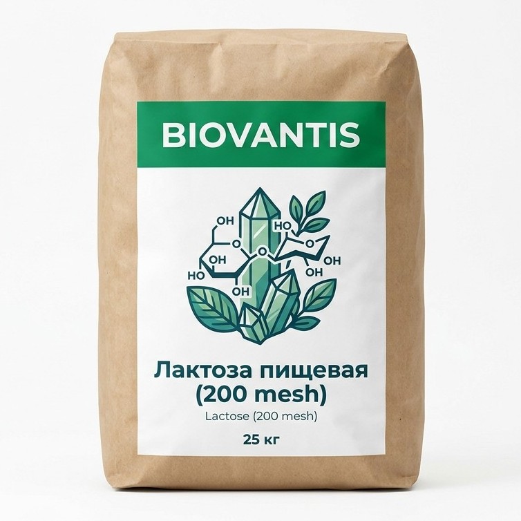 Лактоза пищевая (200 mesh) — упаковка