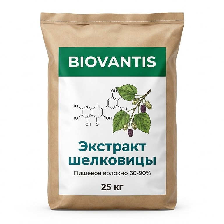 Экстракт шелковицы — упаковка