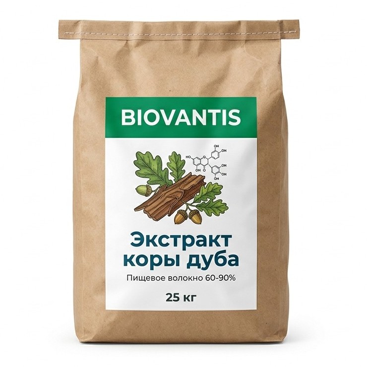 Экстракт коры дуба — упаковка