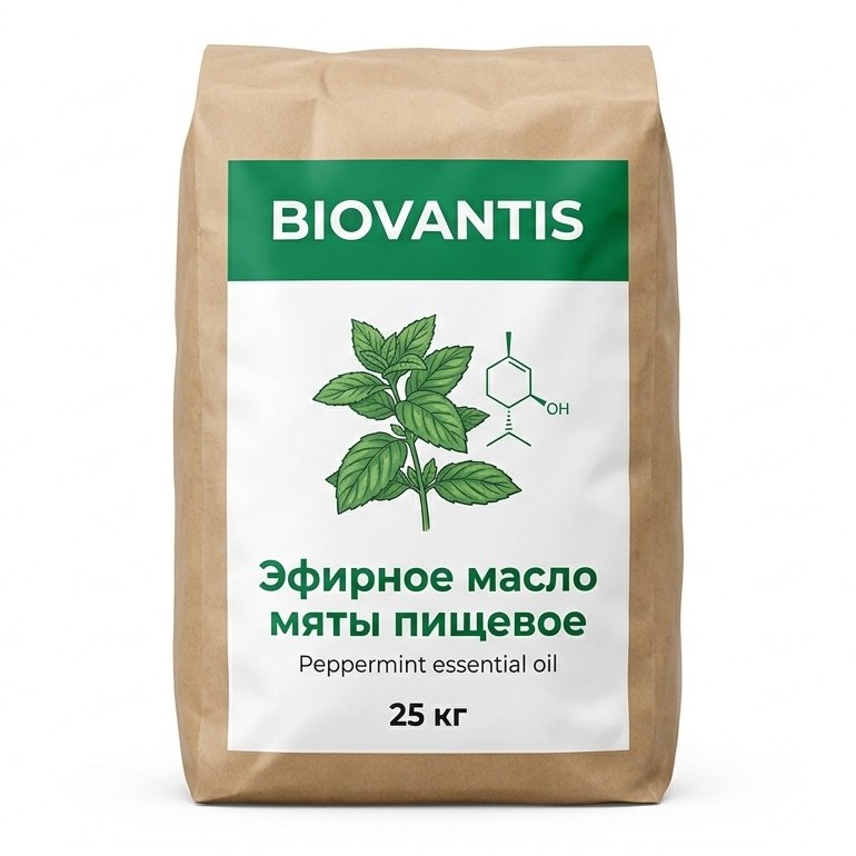 Эфирное масло мяты пищевое