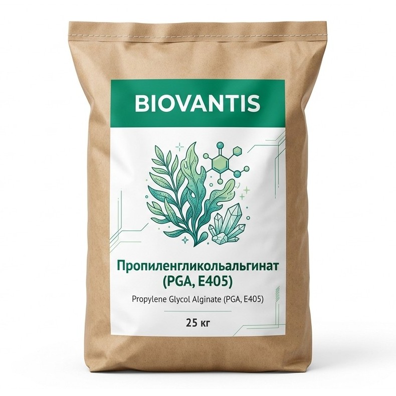 Пропиленгликольальгинат (PGA, E405)