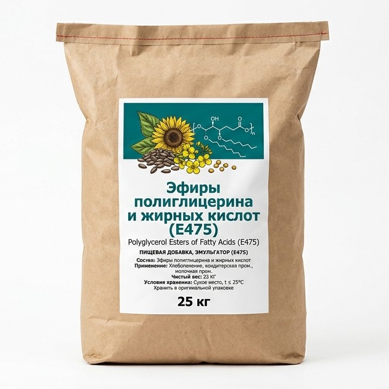 Эфиры полиглицерина и жирных кислот (E475)