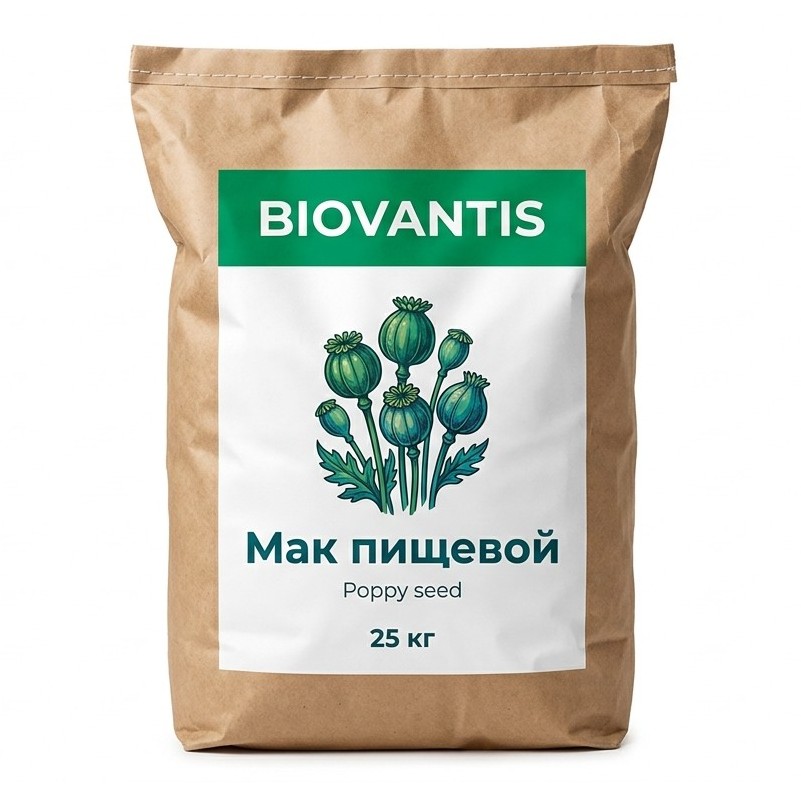 Мак пищевой — упаковка
