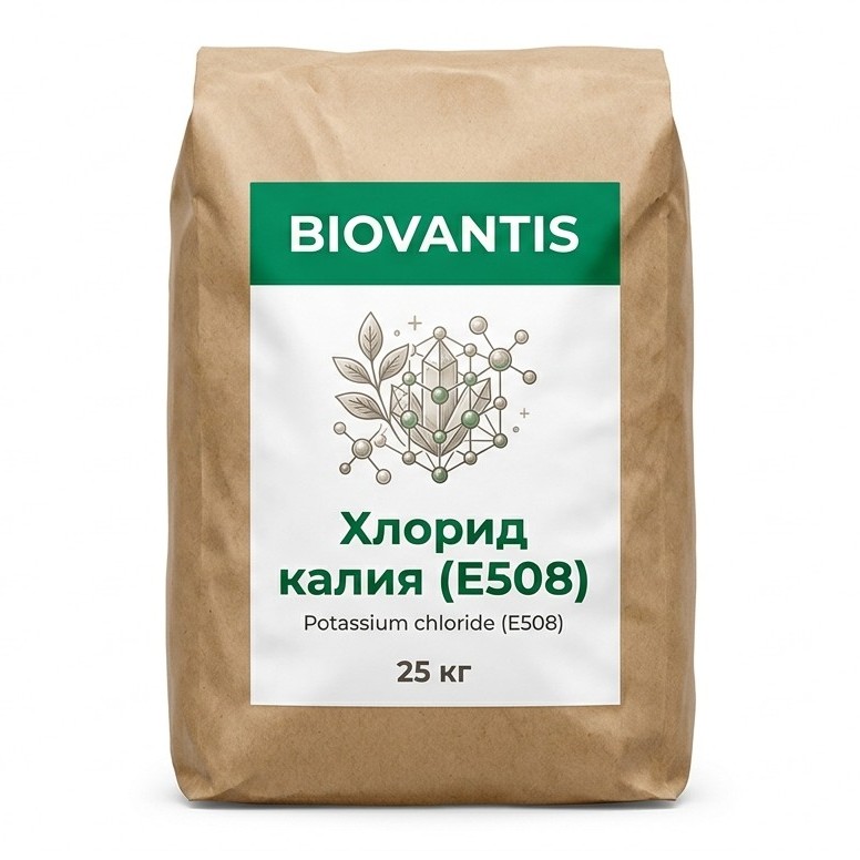 Хлорид калия (Е508)