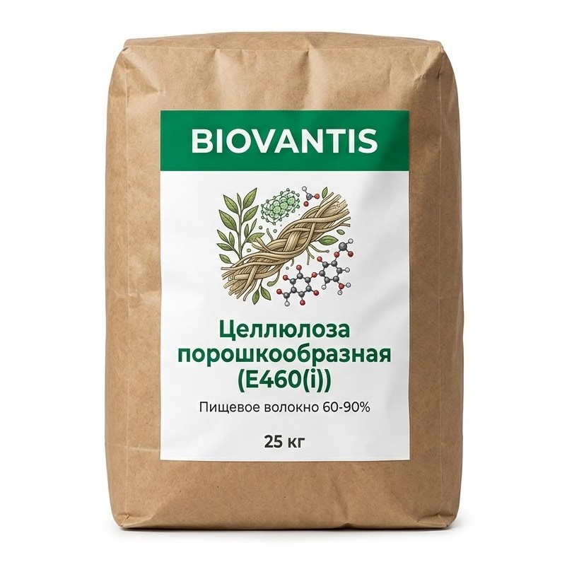 Целлюлоза порошкообразная (E460(i))
