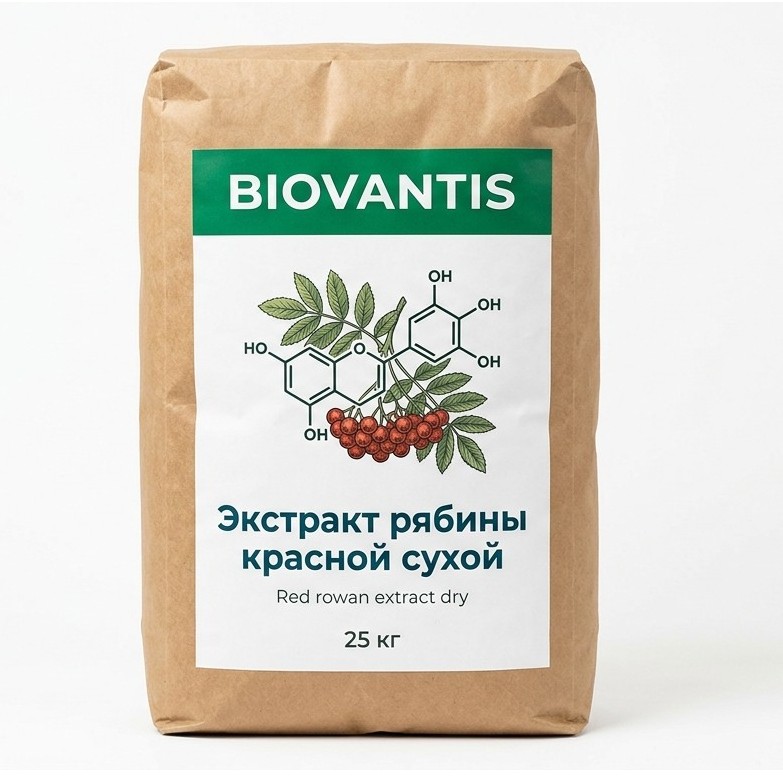 Экстракт рябины красной сухой — упаковка