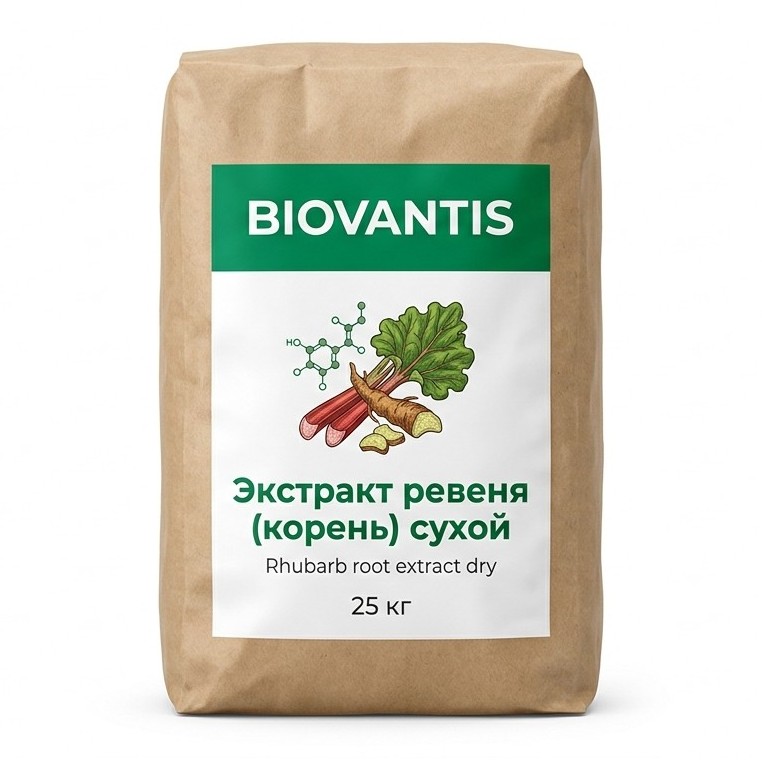 Экстракт ревеня (корень) сухой — упаковка