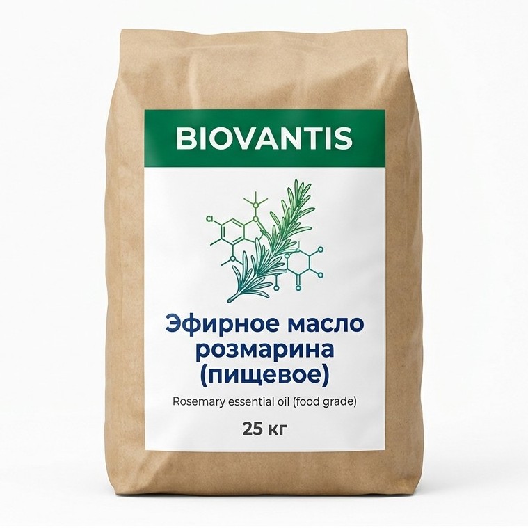 Эфирное масло розмарина (пищевое) — упаковка