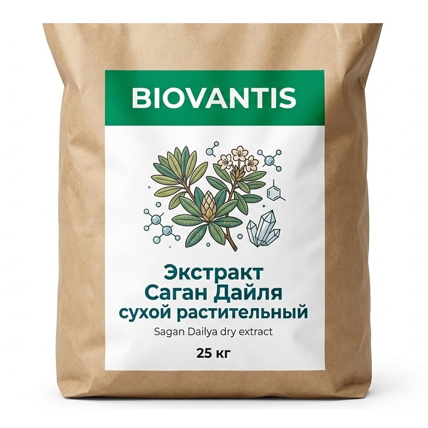 Экстракт Саган Дайля сухой растительный — упаковка