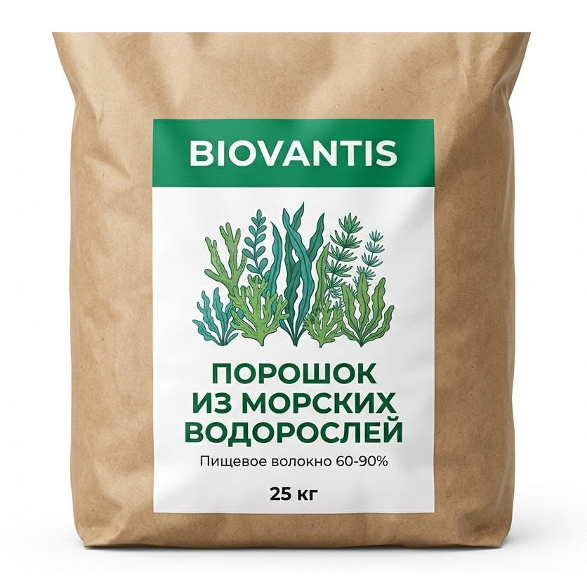 Порошок из морских водорослей