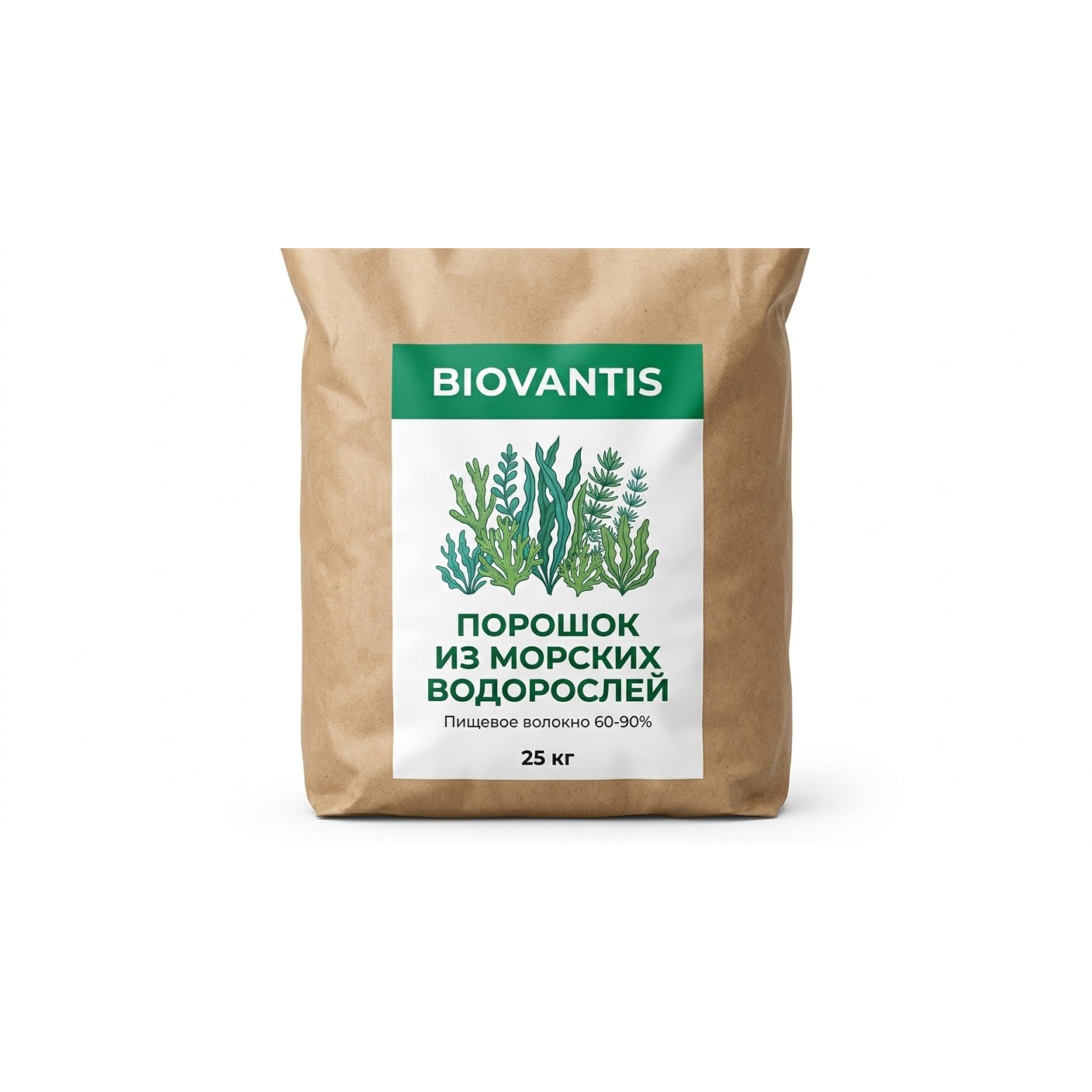 Порошок из морских водорослей