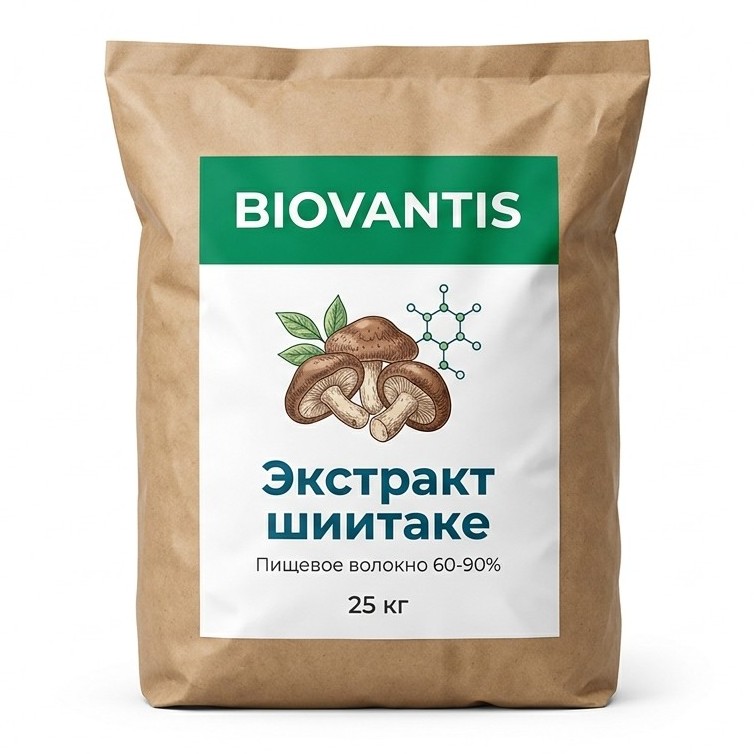 Экстракт шиитаке — упаковка