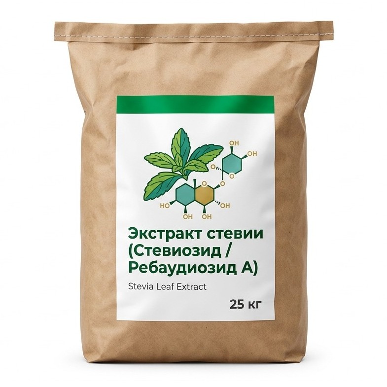 Экстракт стевии (Стевиозид / Ребаудиозид А)