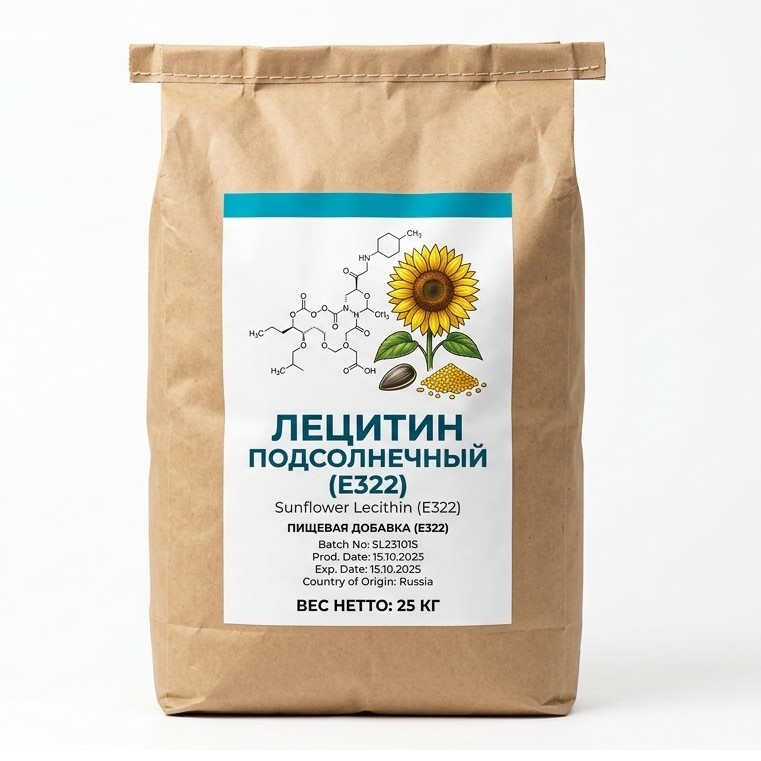 Лецитин подсолнечный (E322)
