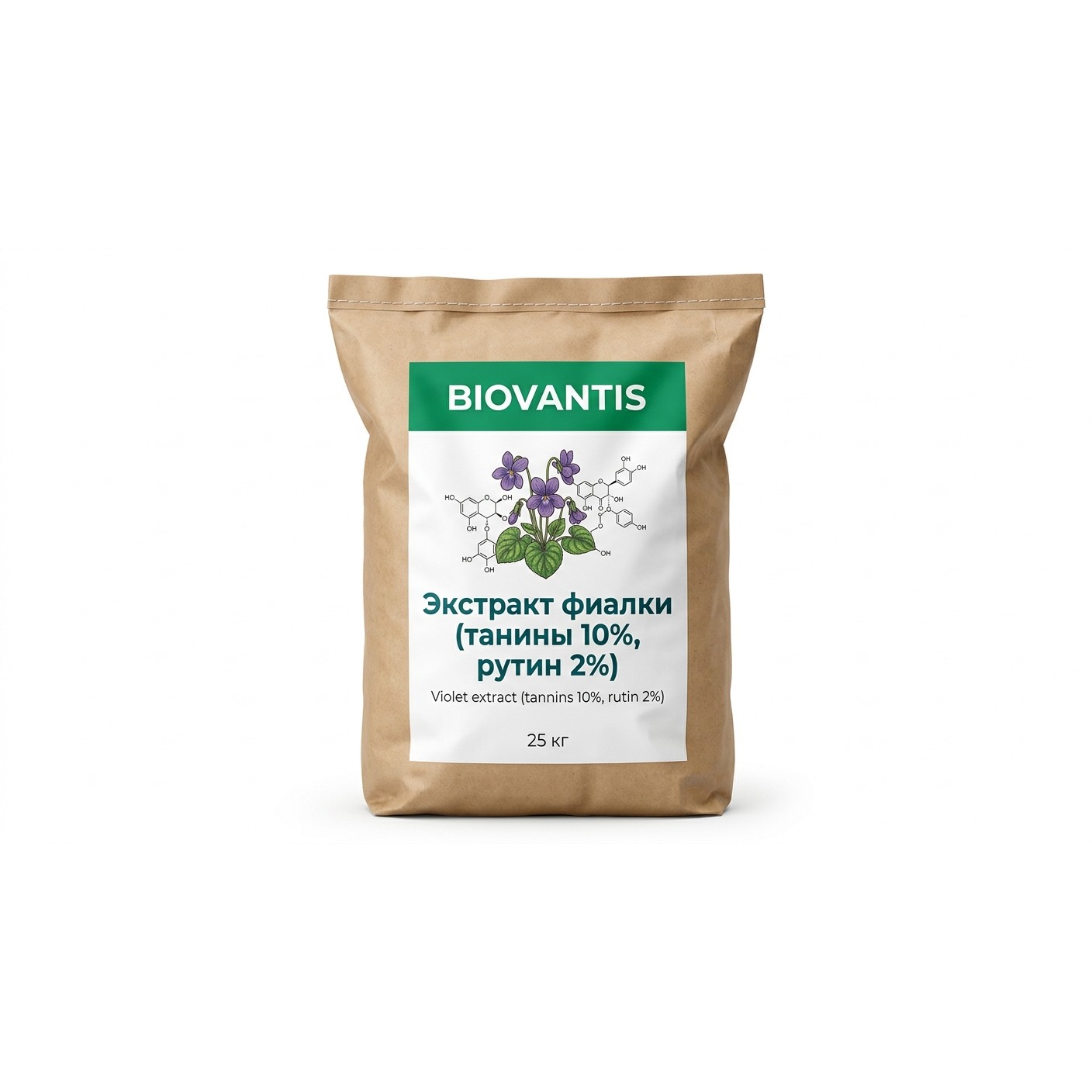 Экстракт фиалки (танины 10%, рутин 2%)